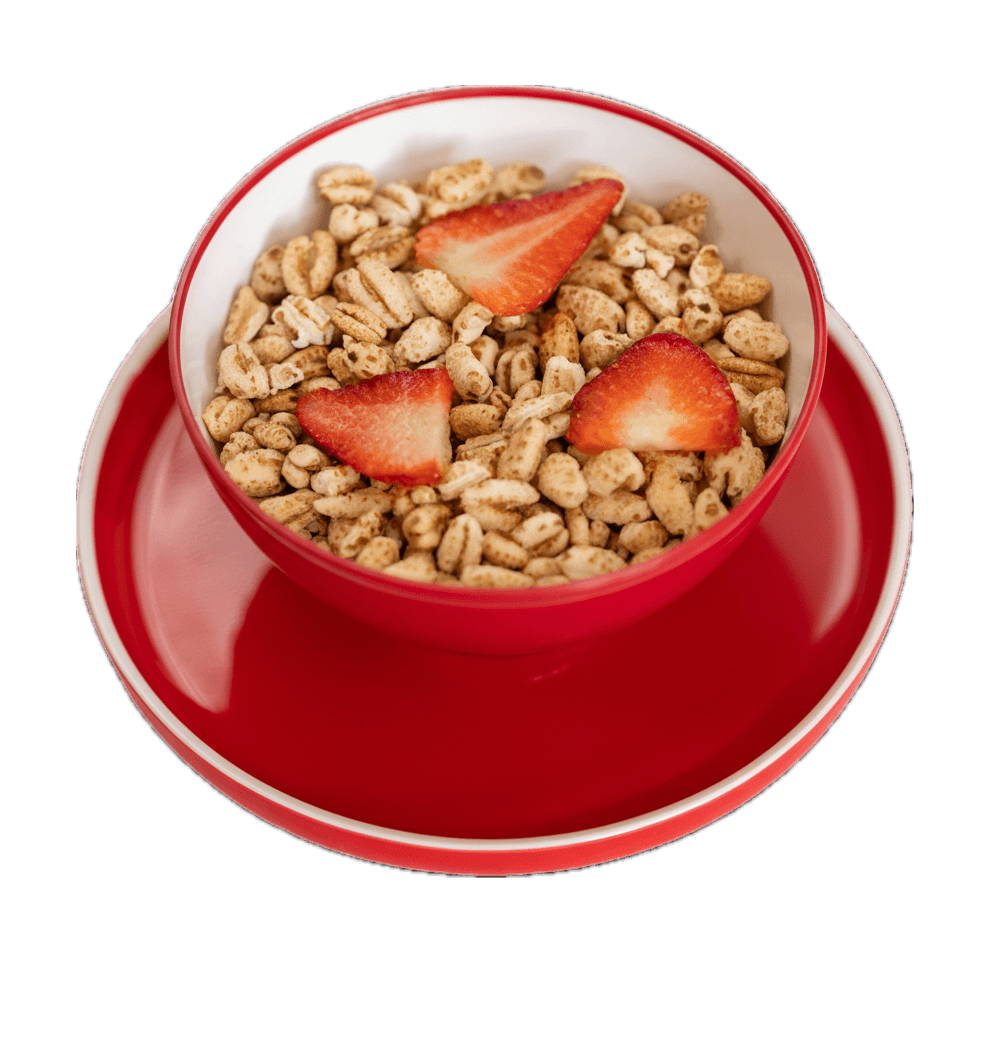 Chachitos con fresas - Ingredientes naturales